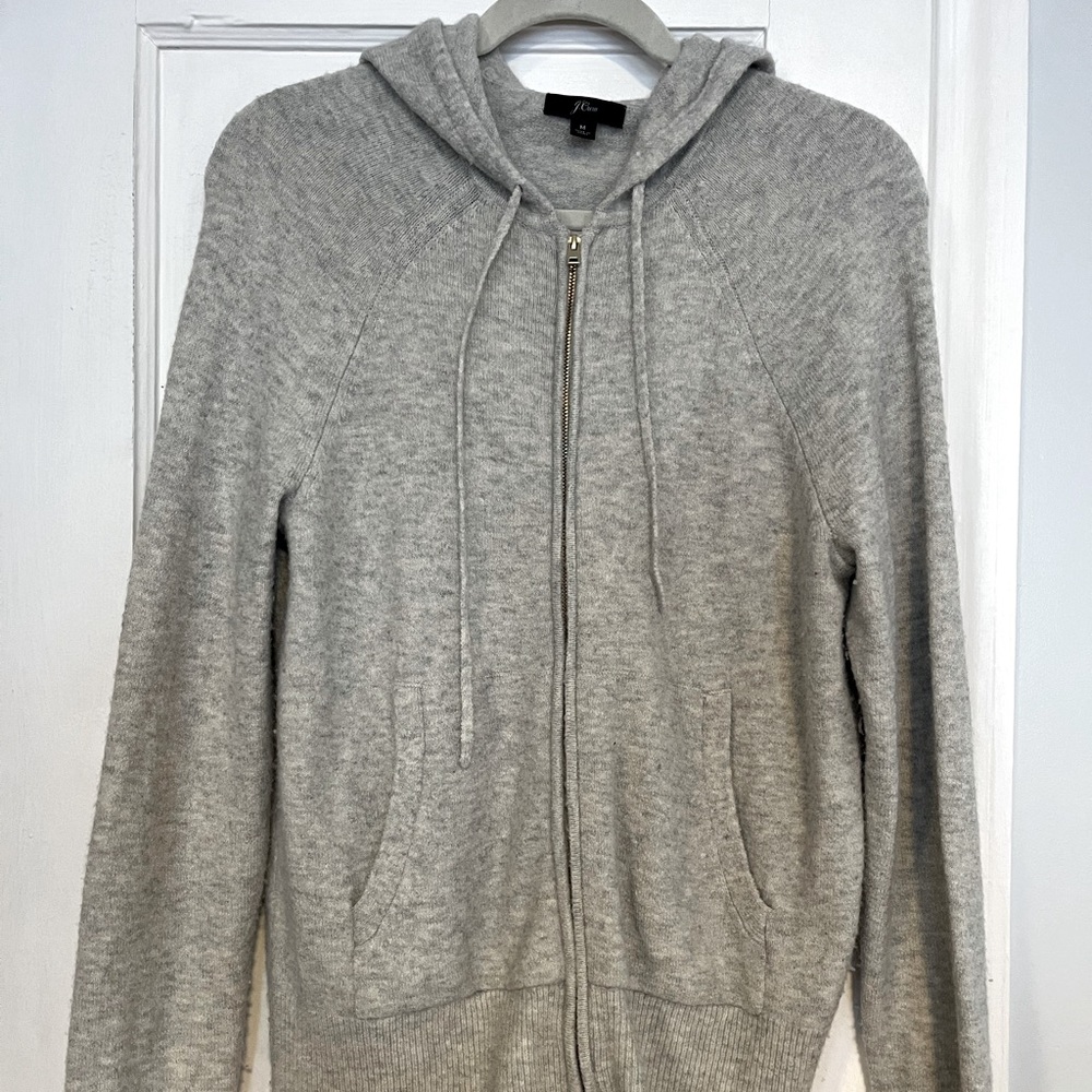 JCrew cashmere hoodie